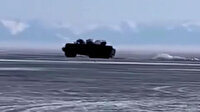 Rusya'da askeri araç Baykal Gölü'ne gömüldü